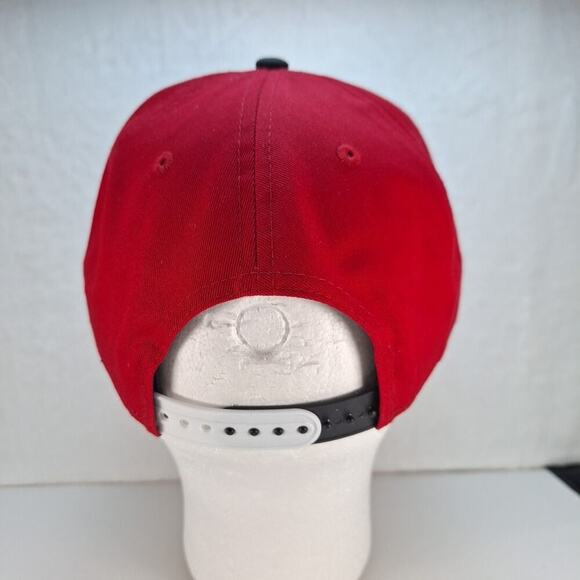 Marvel Deadpool New Era 9FIFTY Snapback Flat Brim Bill Hat Cap Red Black - Picture 4 of 8